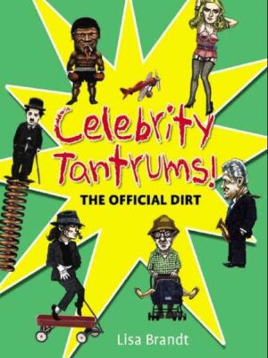 cover is green with a yellow starburst and features bang-on drawings of Michael Jackson, Mike Tyson, Madonna, Bill Clinton, Charlie Chaplin and Woody Allen